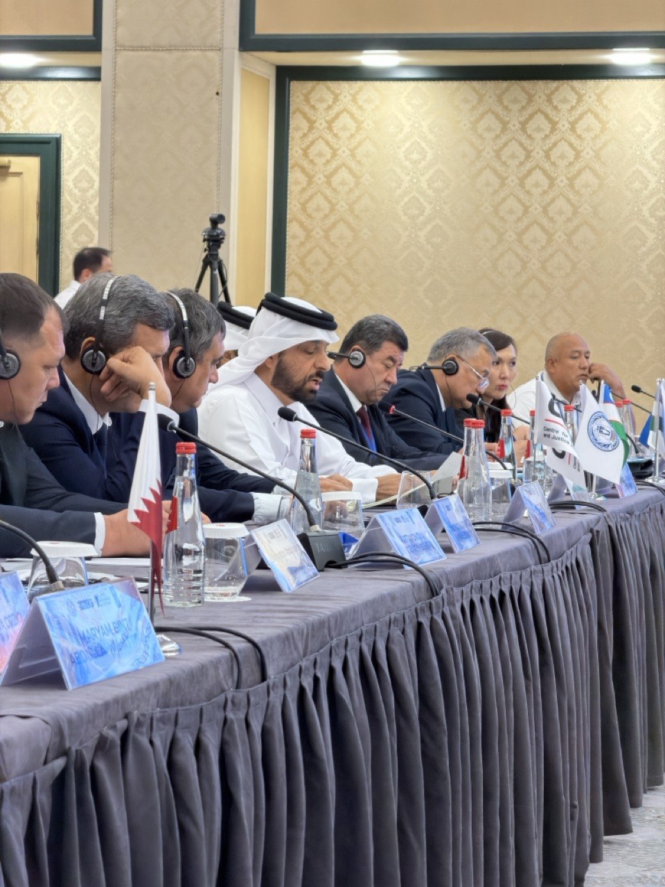 Panel and peer exchange during the conference
