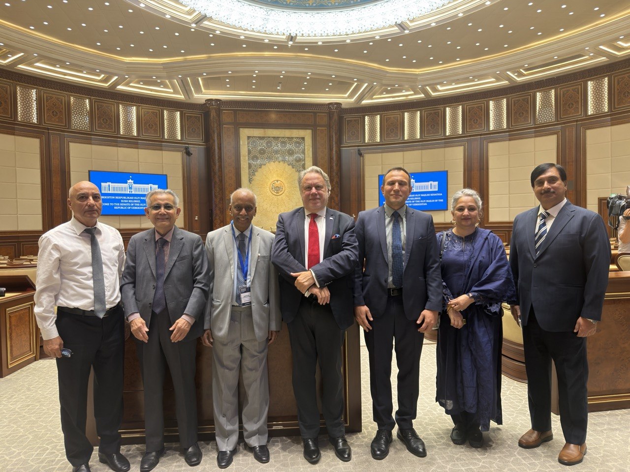 International participants at the close of the conference